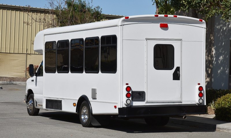 16 Passenger Bus exterior